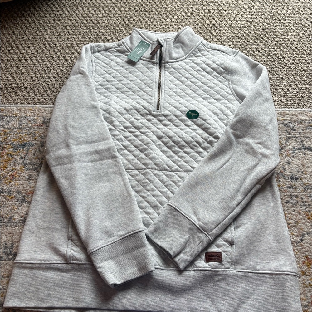 NWT LL Bean quarter zip